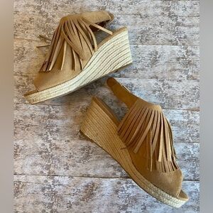 Comfortview - Women's "The Diane" Boho Fringe Espadrille Sandal - 8 M
